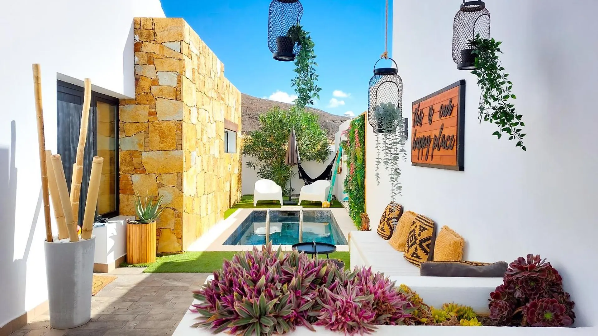 Villa Zephyr Con Piscina Privada. Gran Tarajal Hiszpania